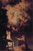 Bartolome Esteban Murillo Vision of St.Anthony of Padua USA oil painting artist